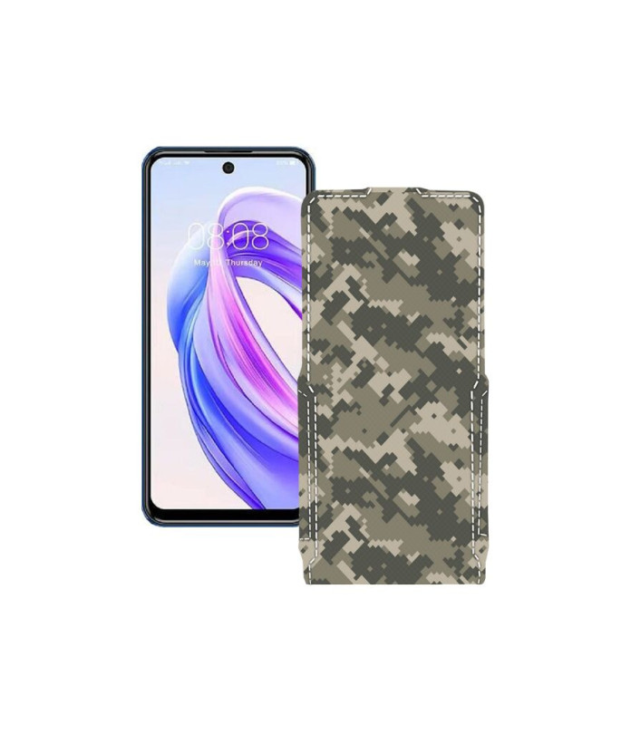 Чохол-флип з екошкіри для телефону Meizu Mblu 21