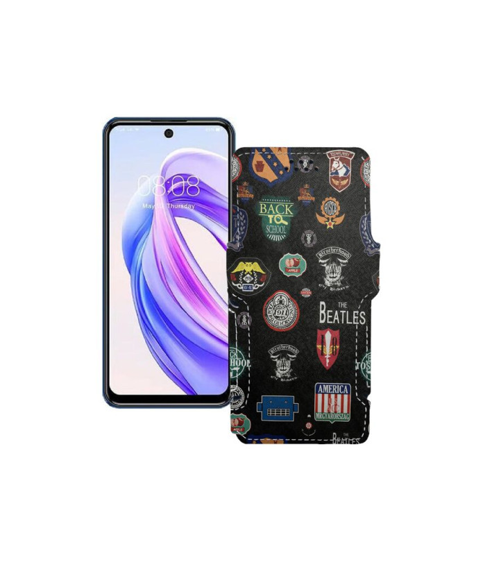 Чохол-книжка з екошкіри для телефону Meizu Mblu 21