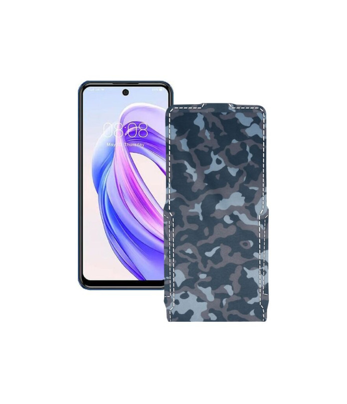 Чохол-флип з екошкіри для телефону Meizu Mblu 21