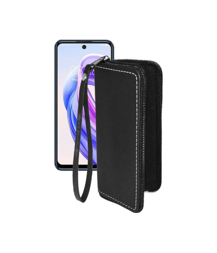 Чохол-гаманець з екошкіри для телефону Meizu Mblu 21