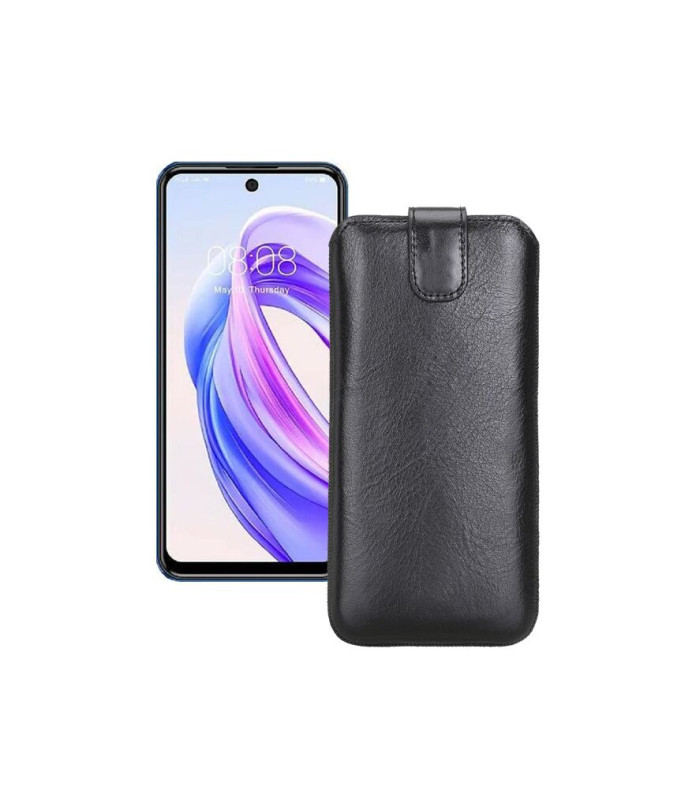 Витяжка з екошкіри для телефону Meizu Mblu 21