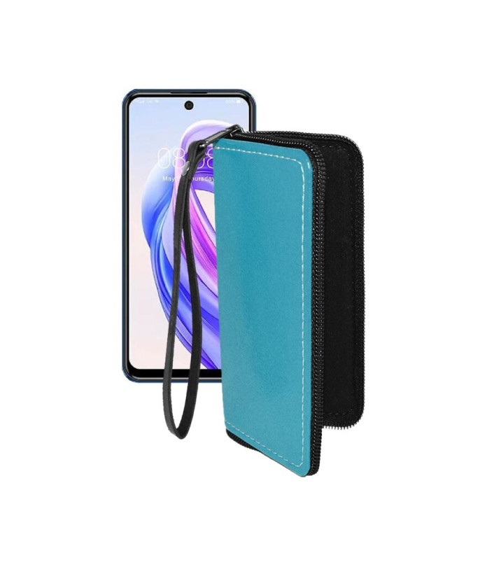 Чохол-гаманець з екошкіри для телефону Meizu Mblu 21