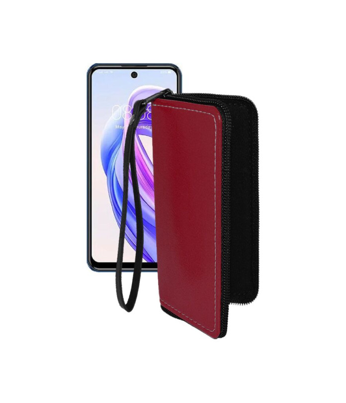 Чохол-гаманець з екошкіри для телефону Meizu Mblu 21