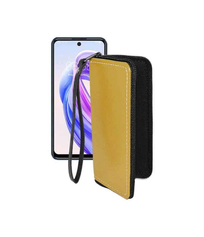 Чохол-гаманець з екошкіри для телефону Meizu Mblu 21