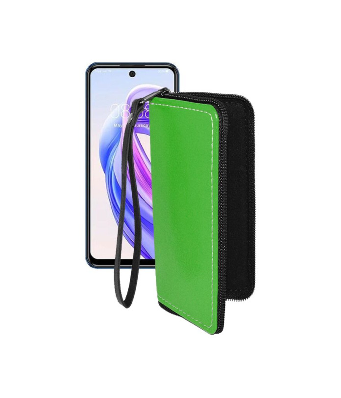 Чохол-гаманець з екошкіри для телефону Meizu Mblu 21