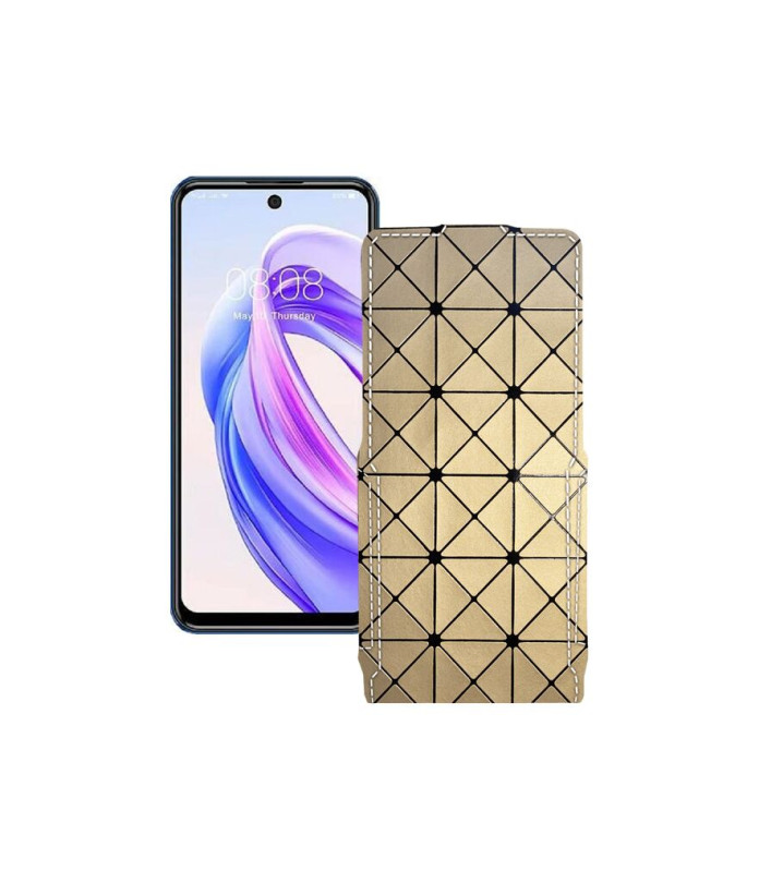 Чохол-флип з екошкіри для телефону Meizu Mblu 21