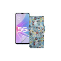 Чохол-книжка з екошкіри для телефону OPPO A58 5G
