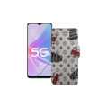 Чохол-книжка з екошкіри для телефону OPPO A58 5G