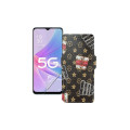 Чохол-книжка з екошкіри для телефону OPPO A58 5G