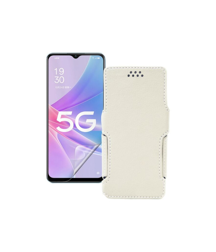 Чохол-книжка з екошкіри для телефону OPPO A58 5G