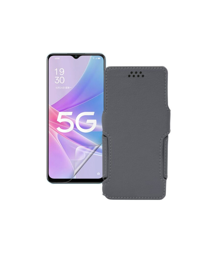 Чохол-книжка з екошкіри для телефону OPPO A58 5G