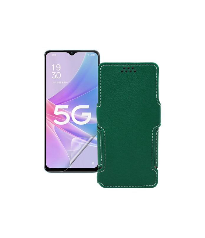Чохол-книжка з екошкіри для телефону OPPO A58 5G