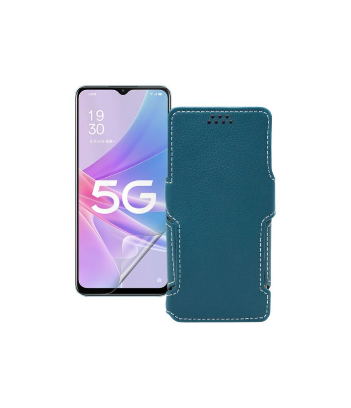 Чохол-книжка з екошкіри для телефону OPPO A58 5G