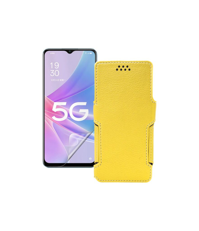 Чохол-книжка з екошкіри для телефону OPPO A58 5G