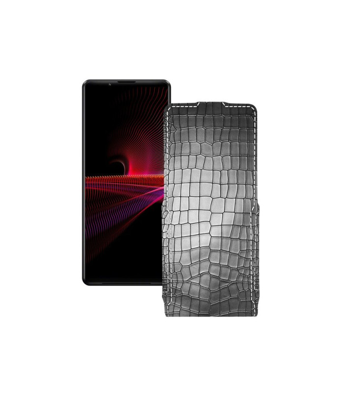 Чохол-флип з екошкіри для телефону Sony Xperia 1