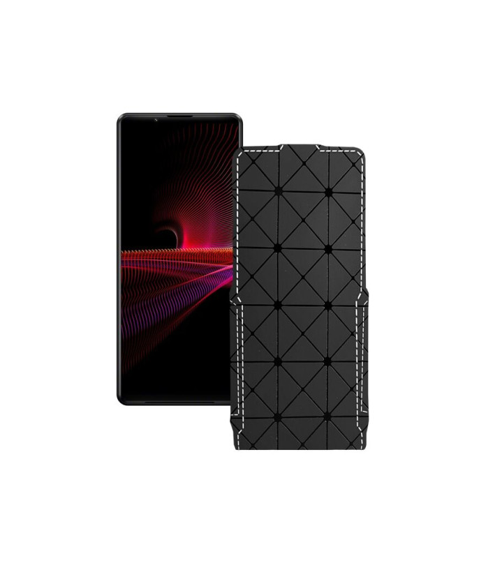 Чохол-флип з екошкіри для телефону Sony Xperia 1