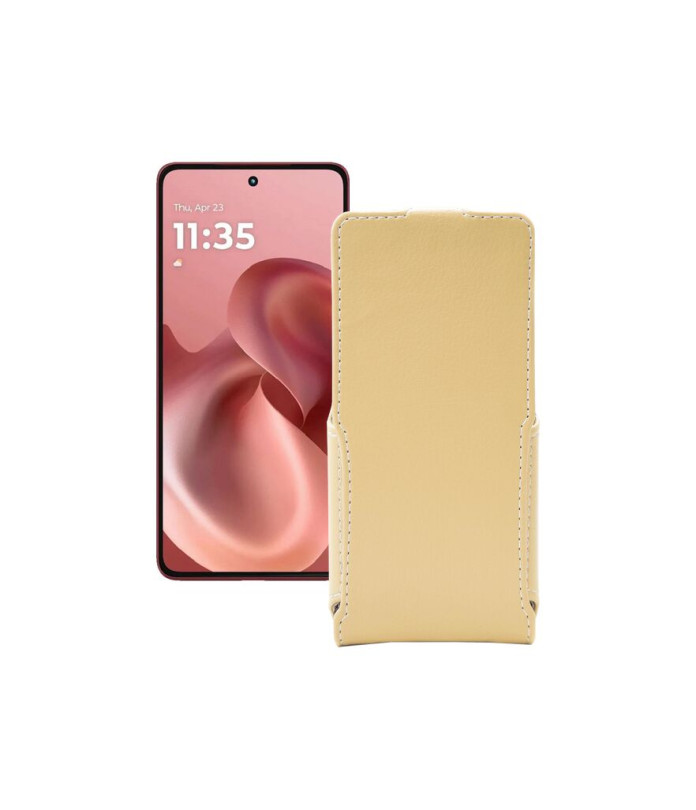 Чохол-флип з екошкіри для телефону Motorola Moto G86 Power 5G