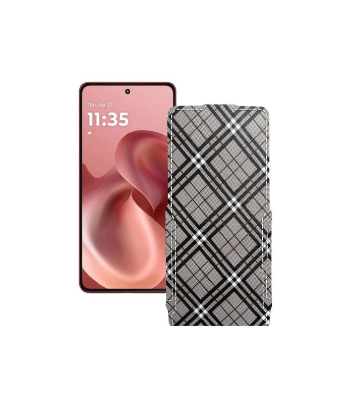 Чохол-флип з екошкіри для телефону Motorola Moto G86 Power 5G