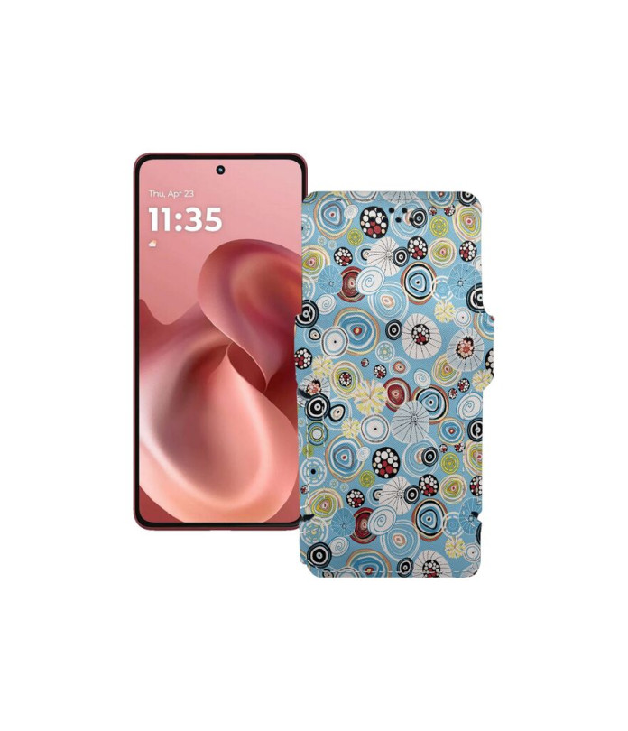 Чохол-книжка з екошкіри для телефону Motorola Moto G86 Power 5G