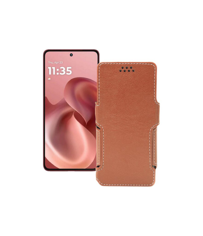 Чохол-книжка з екошкіри для телефону Motorola Moto G86 Power 5G