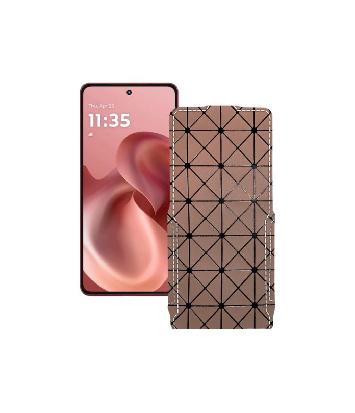 Чохол-флип з екошкіри для телефону Motorola Moto G86 Power 5G