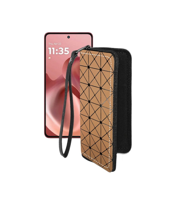 Чохол-гаманець з екошкіри для телефону Motorola Moto G86 Power 5G