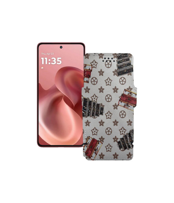 Чохол-книжка з екошкіри для телефону Motorola Moto G86 Power 5G