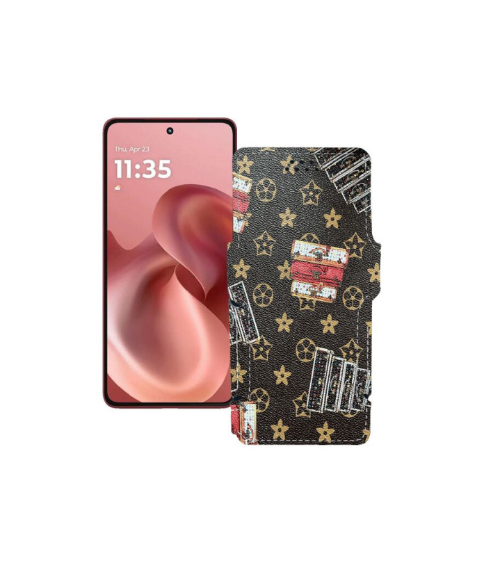 Чохол-книжка з екошкіри для телефону Motorola Moto G86 Power 5G