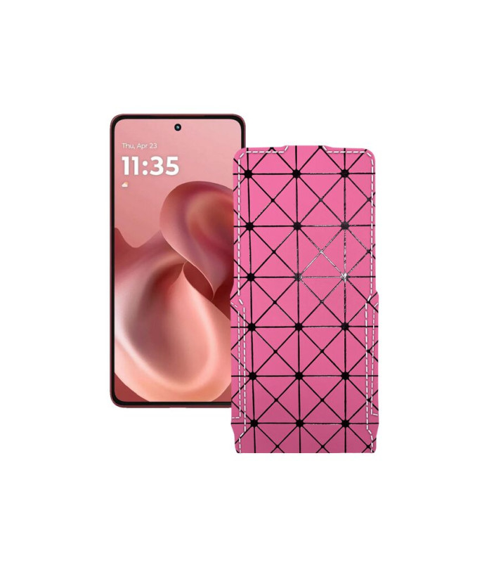 Чохол-флип з екошкіри для телефону Motorola Moto G86 Power 5G