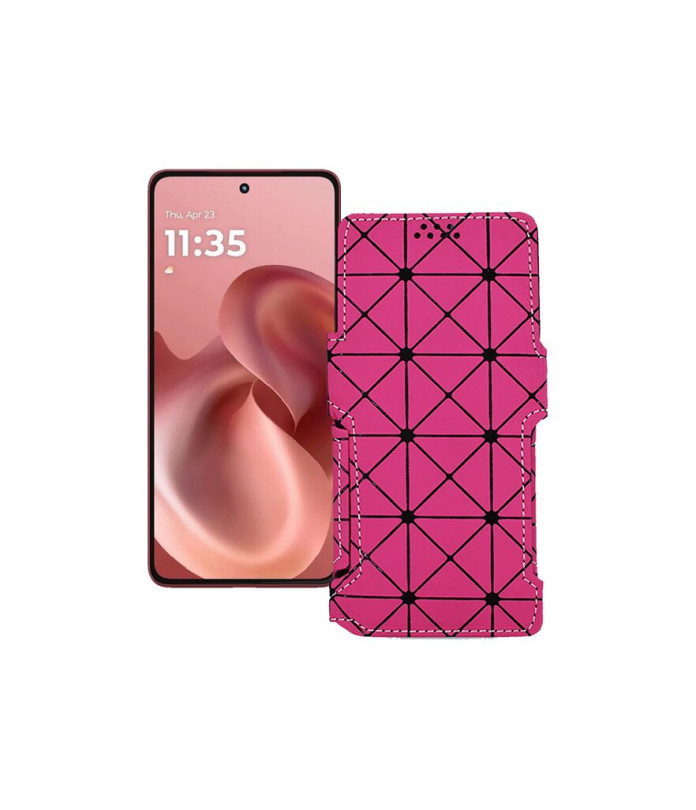 Чохол-книжка з екошкіри для телефону Motorola Moto G86 Power 5G