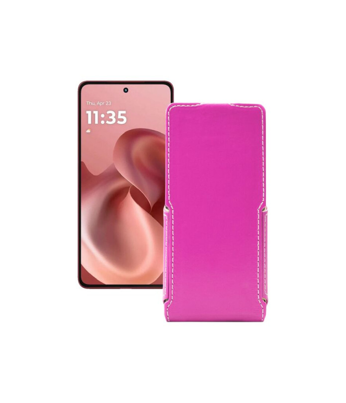 Чохол-флип з екошкіри для телефону Motorola Moto G86 Power 5G