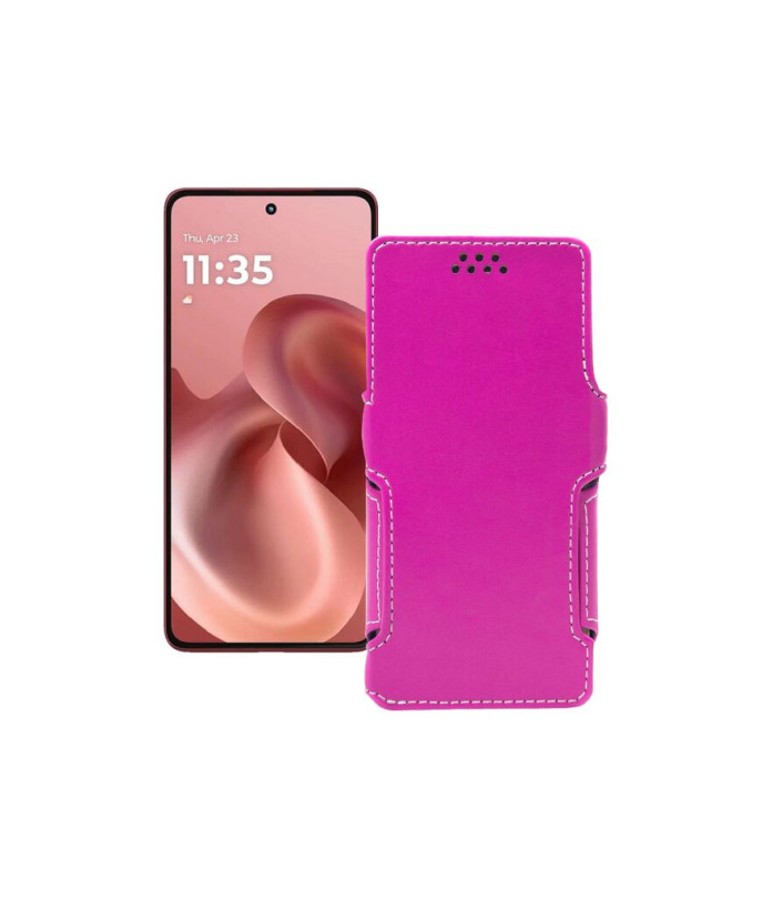 Чохол-книжка з екошкіри для телефону Motorola Moto G86 Power 5G