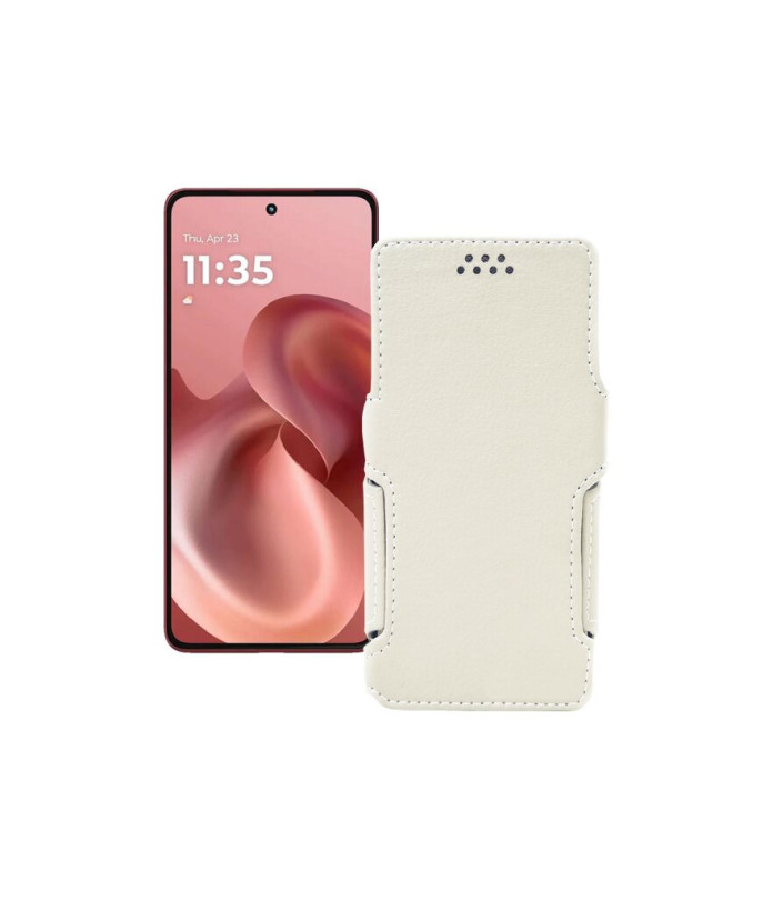 Чохол-книжка з екошкіри для телефону Motorola Moto G86 Power 5G