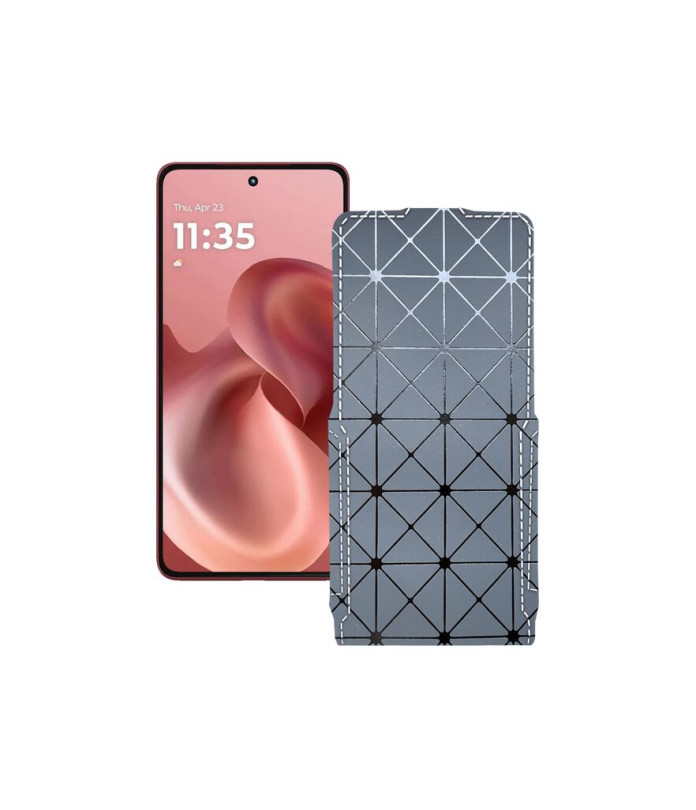 Чохол-флип з екошкіри для телефону Motorola Moto G86 Power 5G