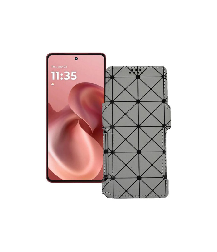 Чохол-книжка з екошкіри для телефону Motorola Moto G86 Power 5G