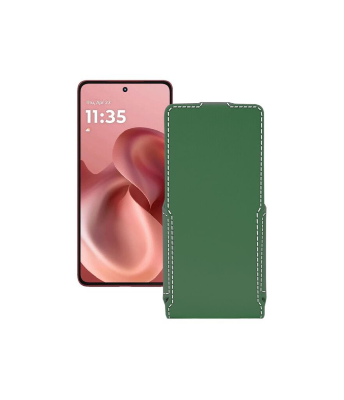 Чохол-флип з екошкіри для телефону Motorola Moto G86 Power 5G