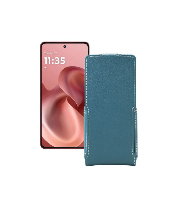 Чохол-флип з екошкіри для телефону Motorola Moto G86 Power 5G