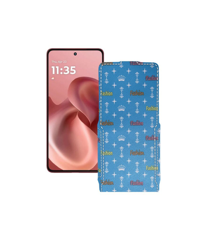 Чохол-флип з екошкіри для телефону Motorola Moto G86 Power 5G