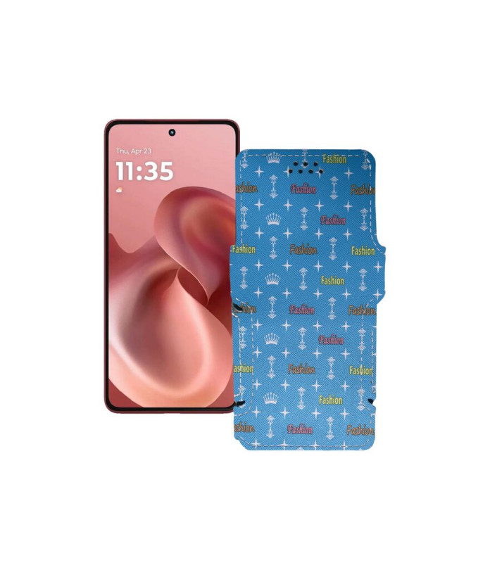 Чохол-книжка з екошкіри для телефону Motorola Moto G86 Power 5G