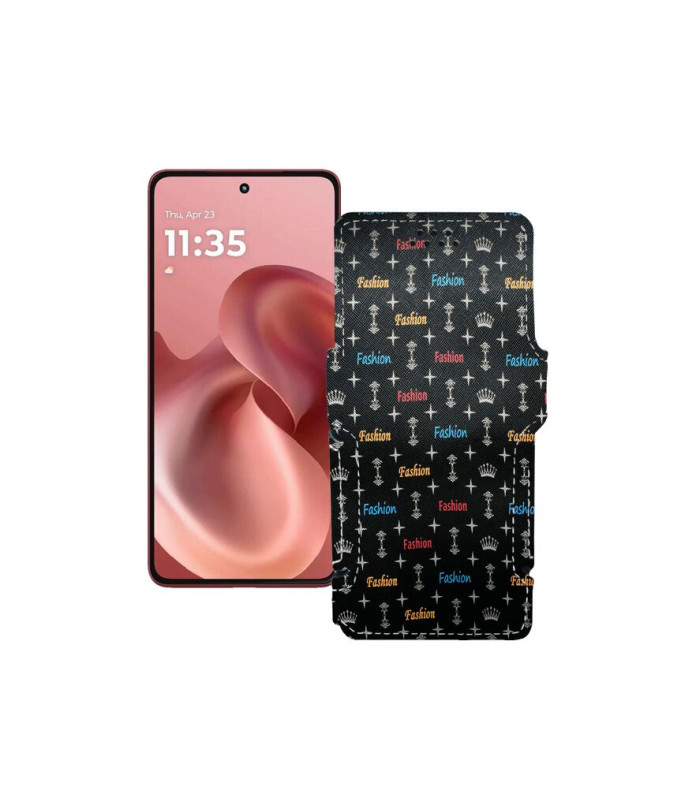 Чохол-книжка з екошкіри для телефону Motorola Moto G86 Power 5G