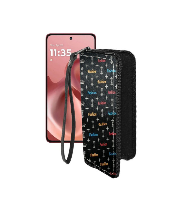 Чохол-гаманець з екошкіри для телефону Motorola Moto G86 Power 5G