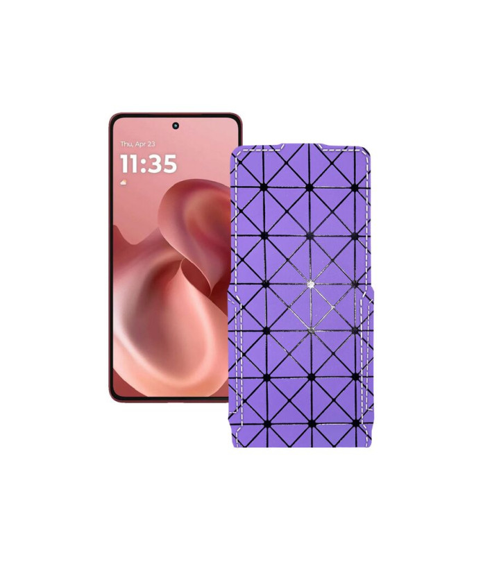 Чохол-флип з екошкіри для телефону Motorola Moto G86 Power 5G