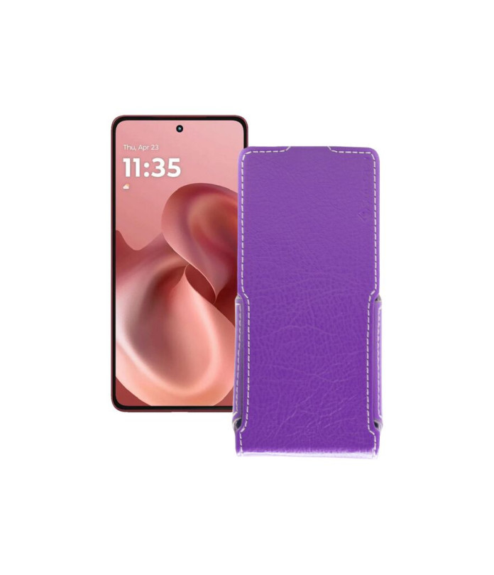 Чохол-флип з екошкіри для телефону Motorola Moto G86 Power 5G