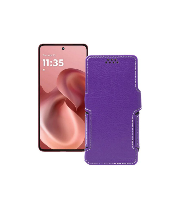 Чохол-книжка з екошкіри для телефону Motorola Moto G86 Power 5G