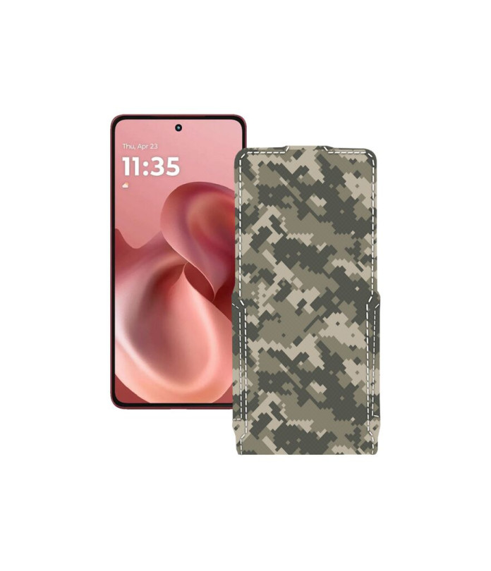 Чохол-флип з екошкіри для телефону Motorola Moto G86 Power 5G