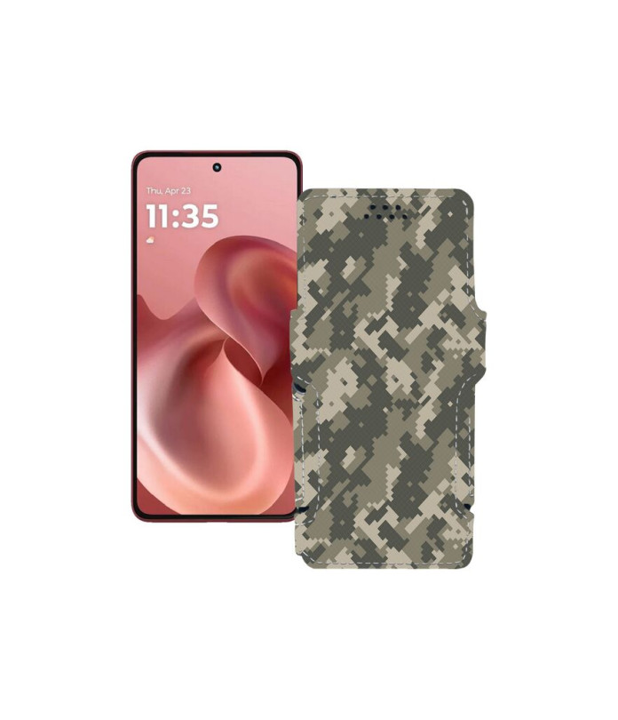 Чохол-книжка з екошкіри для телефону Motorola Moto G86 Power 5G