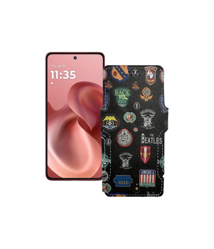 Чохол-книжка з екошкіри для телефону Motorola Moto G86 Power 5G