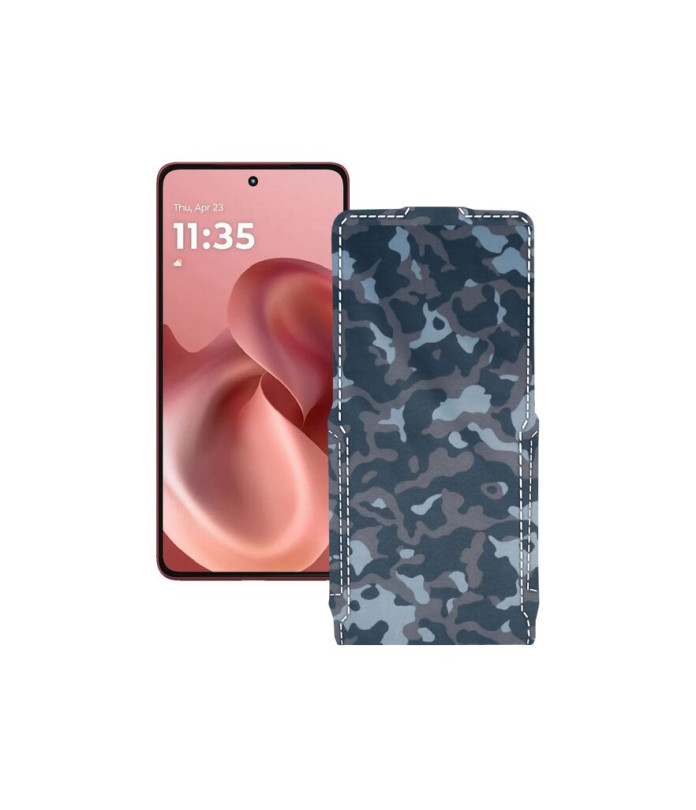 Чохол-флип з екошкіри для телефону Motorola Moto G86 Power 5G