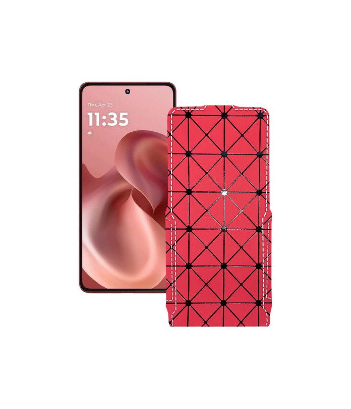 Чохол-флип з екошкіри для телефону Motorola Moto G86 Power 5G