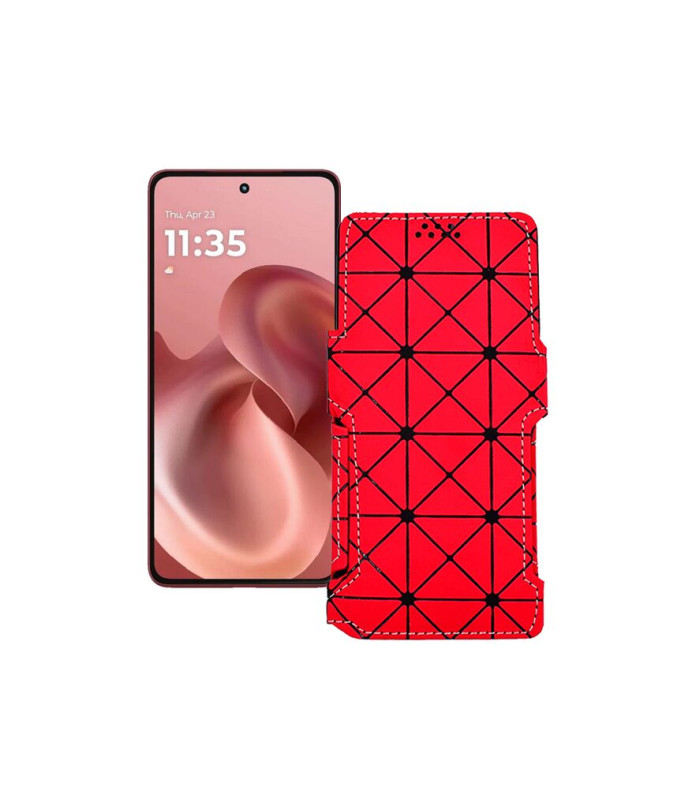 Чохол-книжка з екошкіри для телефону Motorola Moto G86 Power 5G